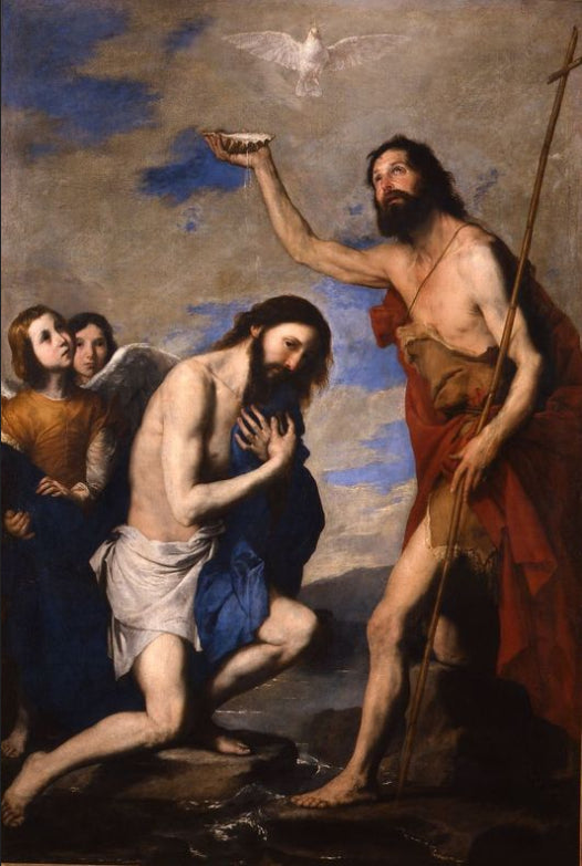 The Baptism of Christ - Jusepe de Ribera