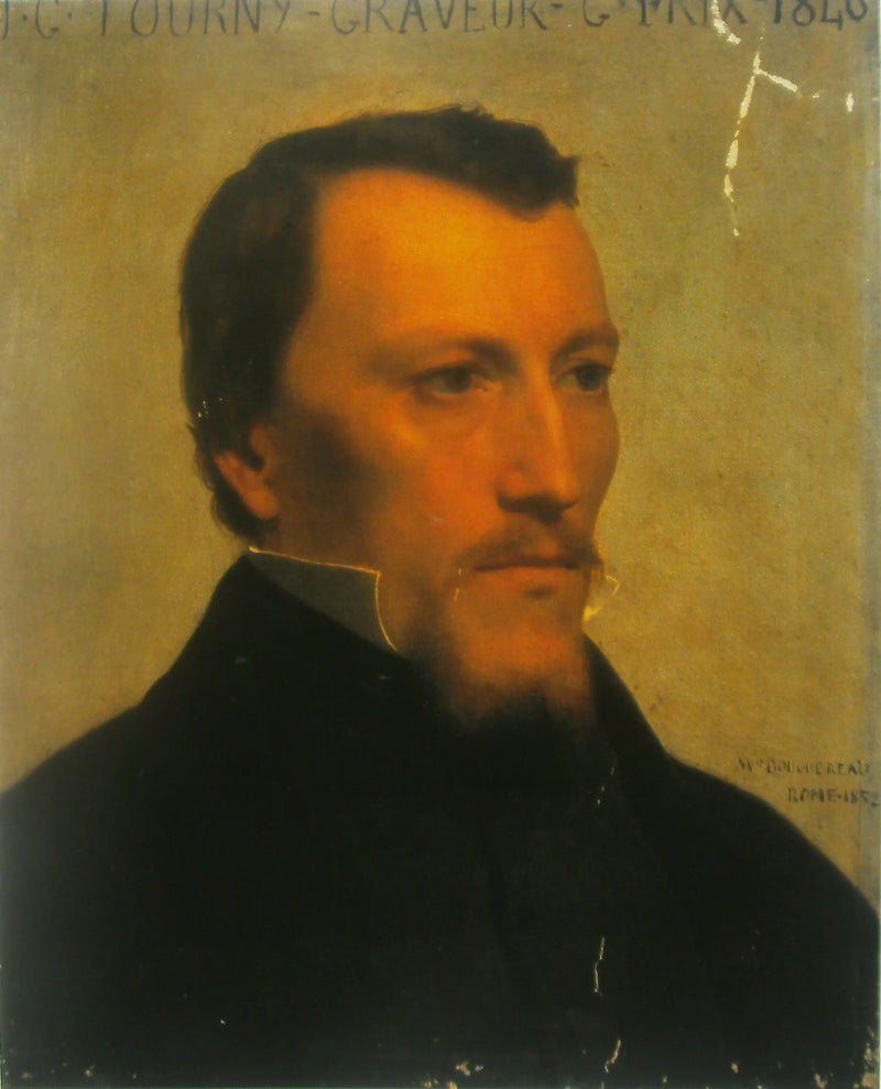 Portrait of Joseph-Gabriel Tourny - Bouguereau
