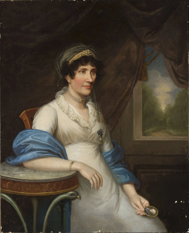 Portrait of Marianna Dembińska née Moszyńska. - Joseph Karl Stieler