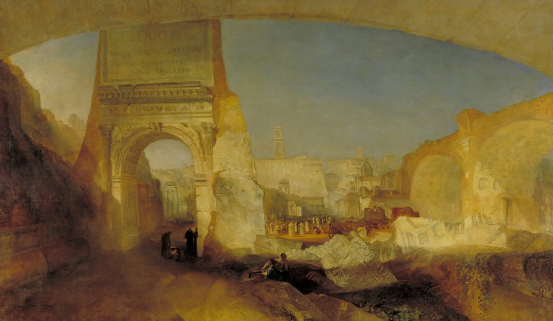 Forum Romanum, for Mr Soane's Museum - J. M. W. Turner