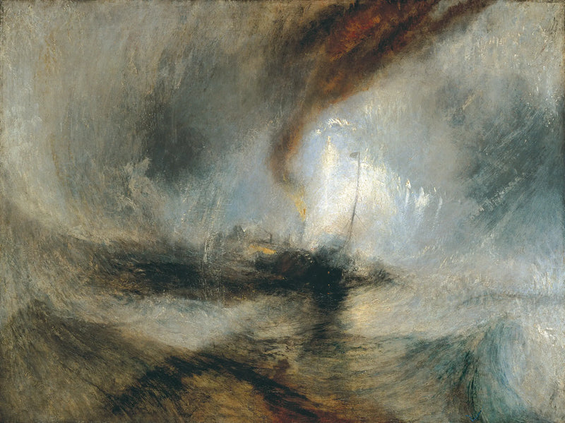 Snowstorm at Sea - J. M. W. Turner
