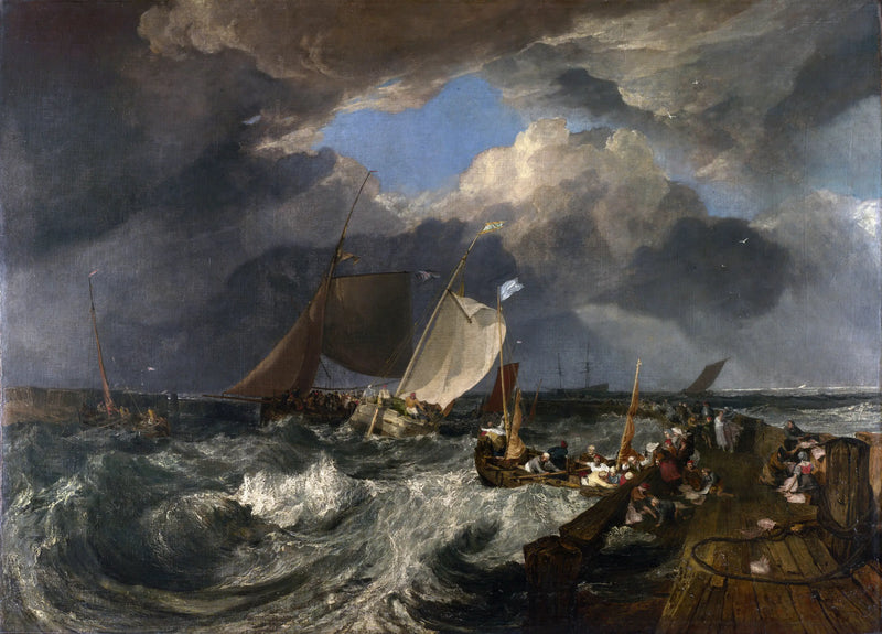 The Jetty of Calais - J. M. W. Turner
