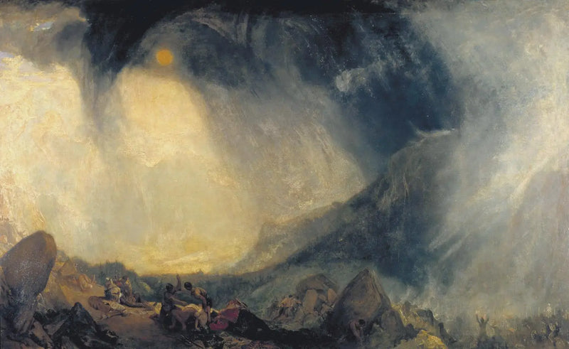 Hannibal Crossing the Alps - J. M. W. Turner