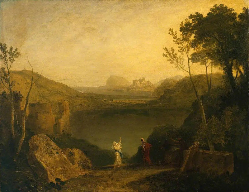 Aeneas et la Sibylle, Lac Avernus - J. M. W. Turner