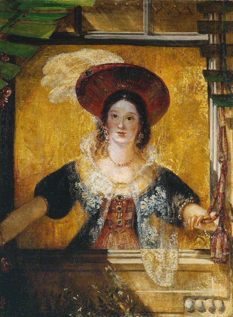 Reproduction du tableau « Jessica (from William Shakespeare's The Merchant of Venice, Act II, sc.v) - J. M. W. Turner » par Alpha Reproduction en peinture à l’huile