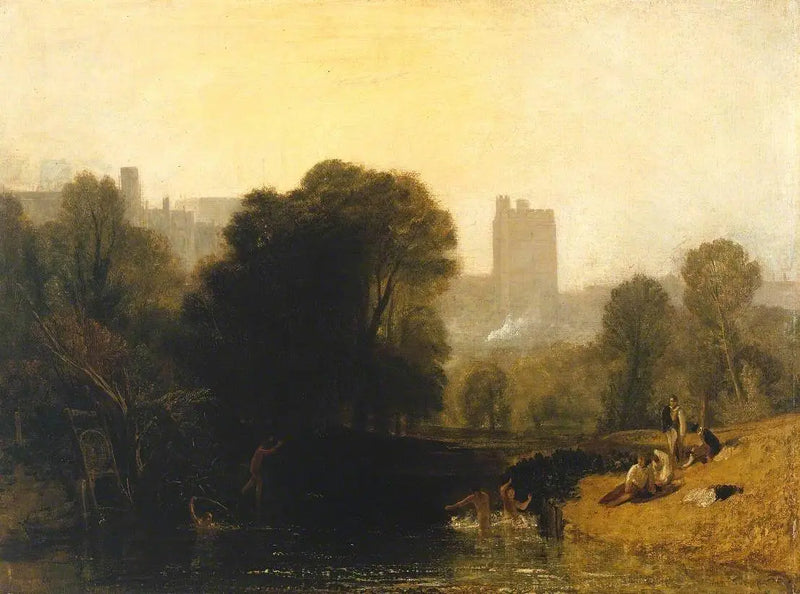 Near the Thames' Lock, Windsor - J. M. W. Turner