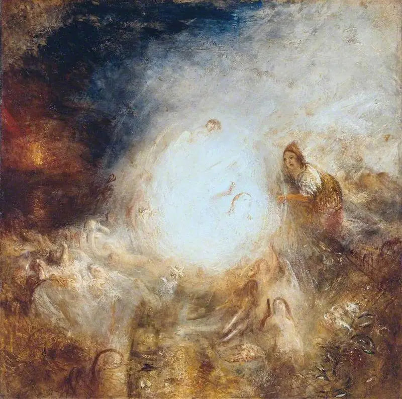 Undine Giving the Ring to Massaniello, Fisherman of Naples - J. M. W. Turner