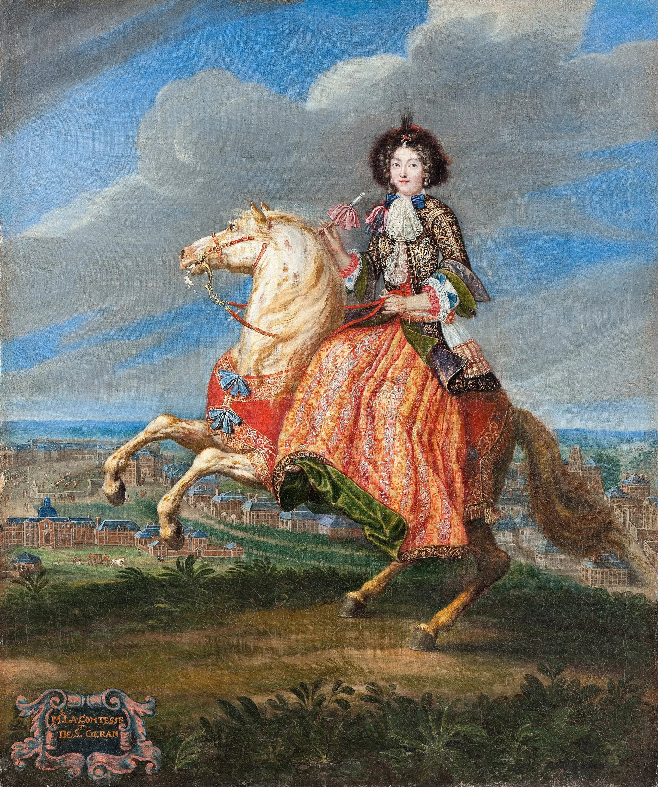Madame La Comtesse de Saint Géran - Pierre Mignard - Alpha Reproduction