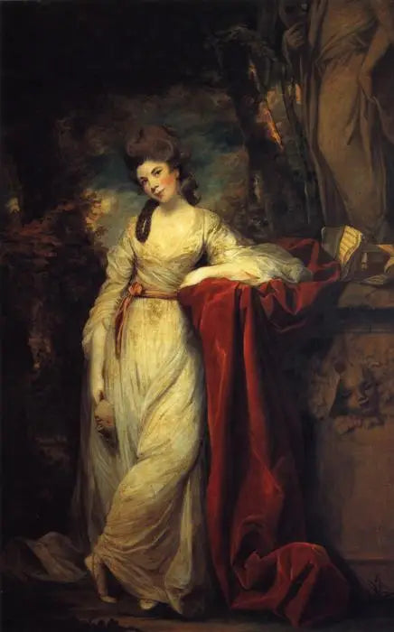 Mme Abington (circa 1737-1815), as a comic muse - Joshua Reynolds