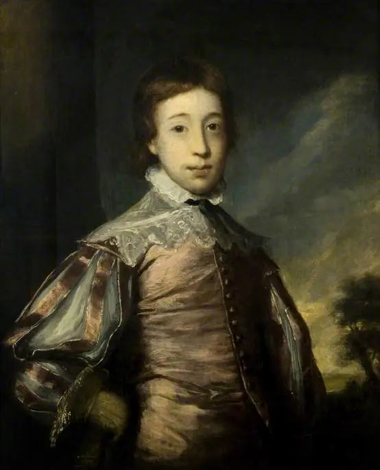 A Boy in Van Dyck Robe - Joshua Reynolds