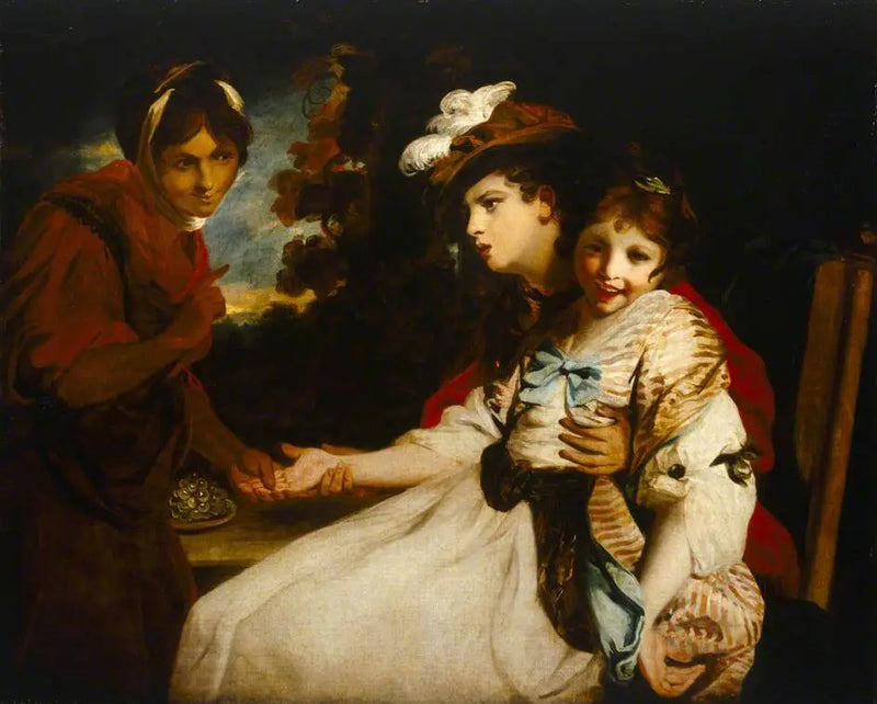 A fortune-teller - Joshua Reynolds