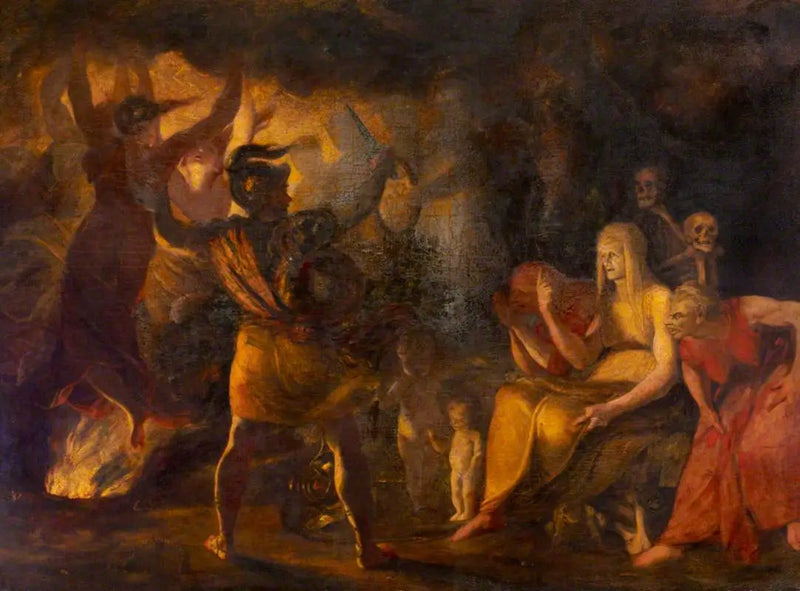 Macbeth and the witches (excerpt from 