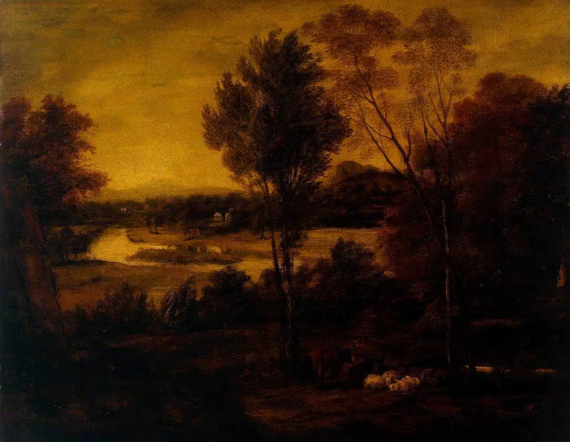 The Thames from Richmond Hill - Joshua Reynolds
