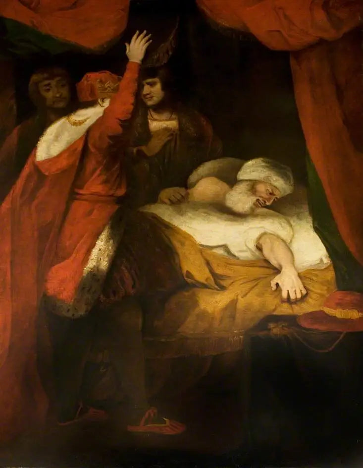 Henri VI deuxième partie acte III scène 3 la mort du cardinal Beaufort (de la série Boydell) - Joshua Reynolds - Alpha