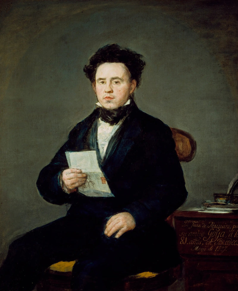 Portrait of Juan Bautista Muguiro - Francisco de Goya