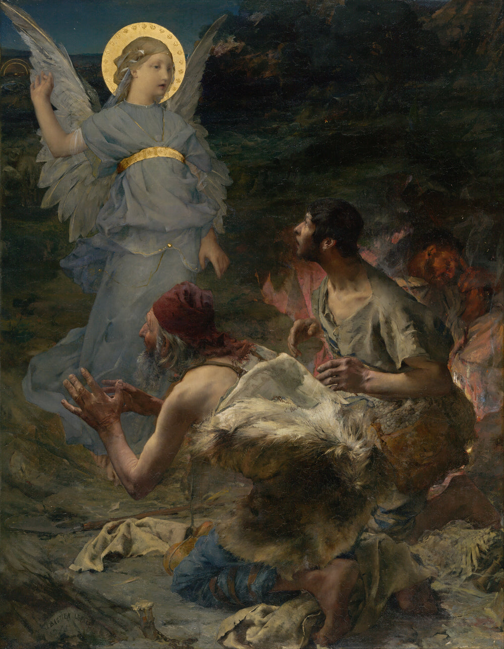 L'Annonciation aux bergers - Jules Bastien-Lepage