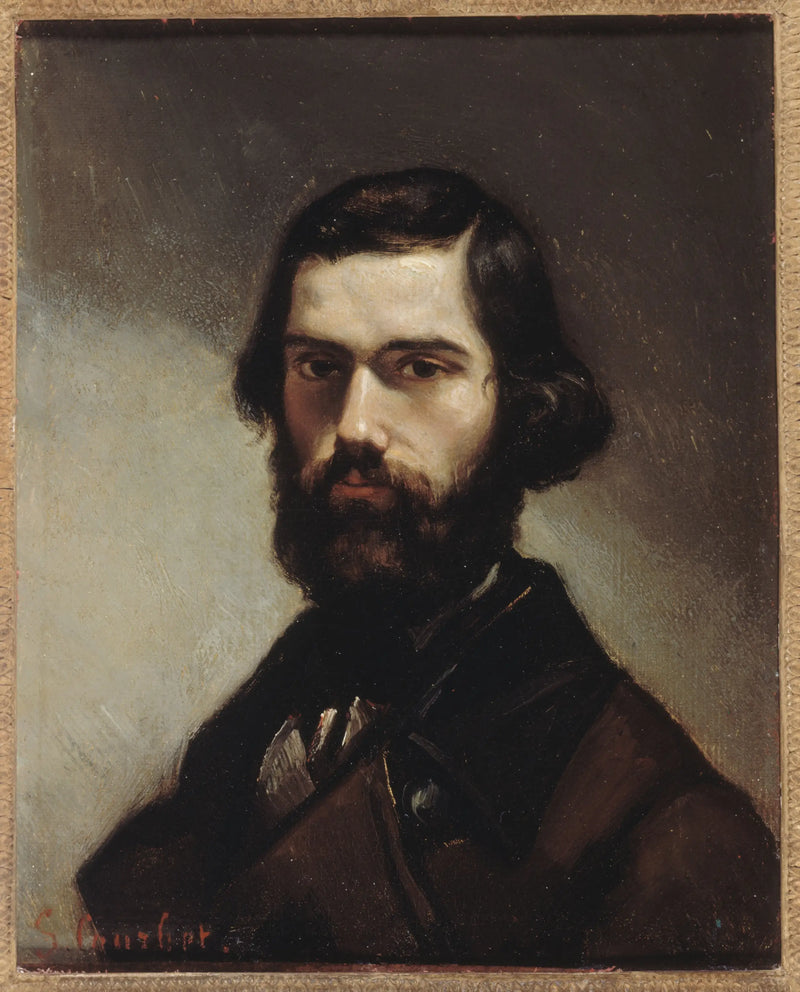Portrait of Jules Vallès (1832-1885), writer - Gustave Courbet