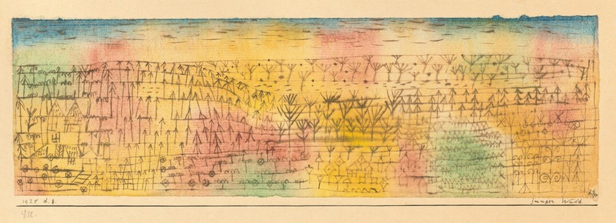 Young Forest — Paul Klee