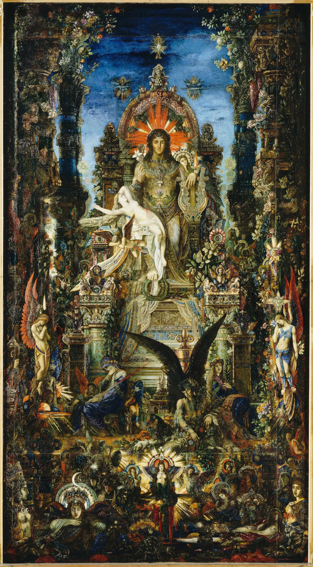 Jupiter et Sémélé - Gustave Moreau - Alpha Reproduction