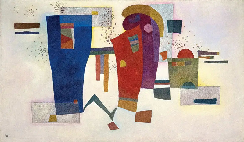 Accompanied Contrast - Vassily Kandinsky