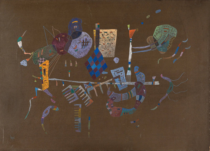 Around the Line - Vassily Kandinsky