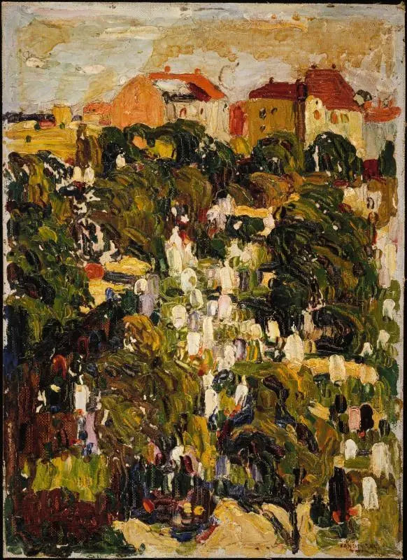 Munich, the Northern Cemetery - Vassily Kandinsky