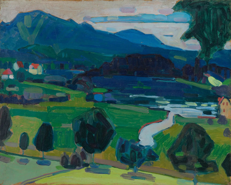 Murnau - View of the Staffelsee - Vassily Kandinsky
