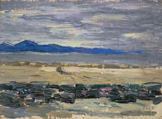 Reproduction du tableau « Tunis, la baie - Vassily Kandinsky » par Alpha Reproduction en peinture à l’huile