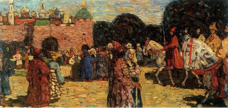 Sunday (Old Russian) - Vassily Kandinsky