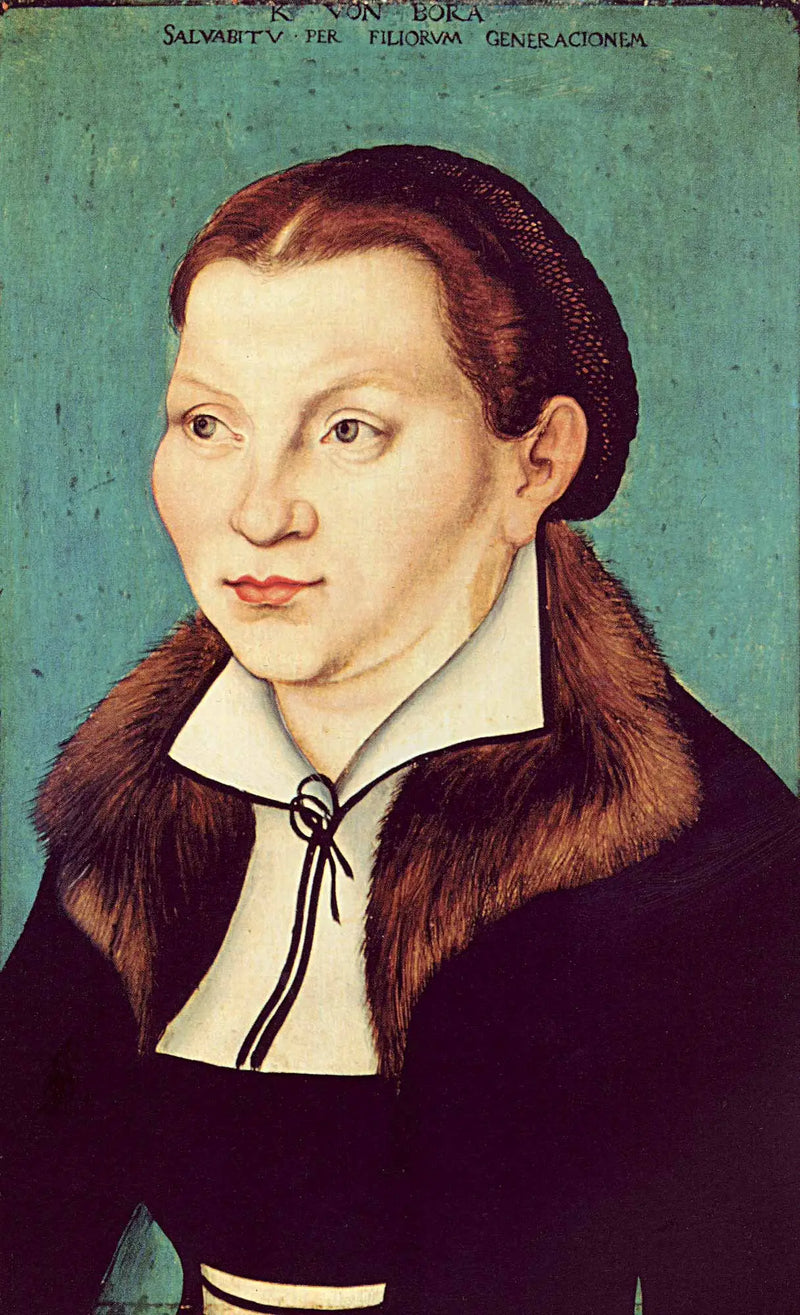 Portrait of Katharina von Bora - Lucas Cranach the Elder