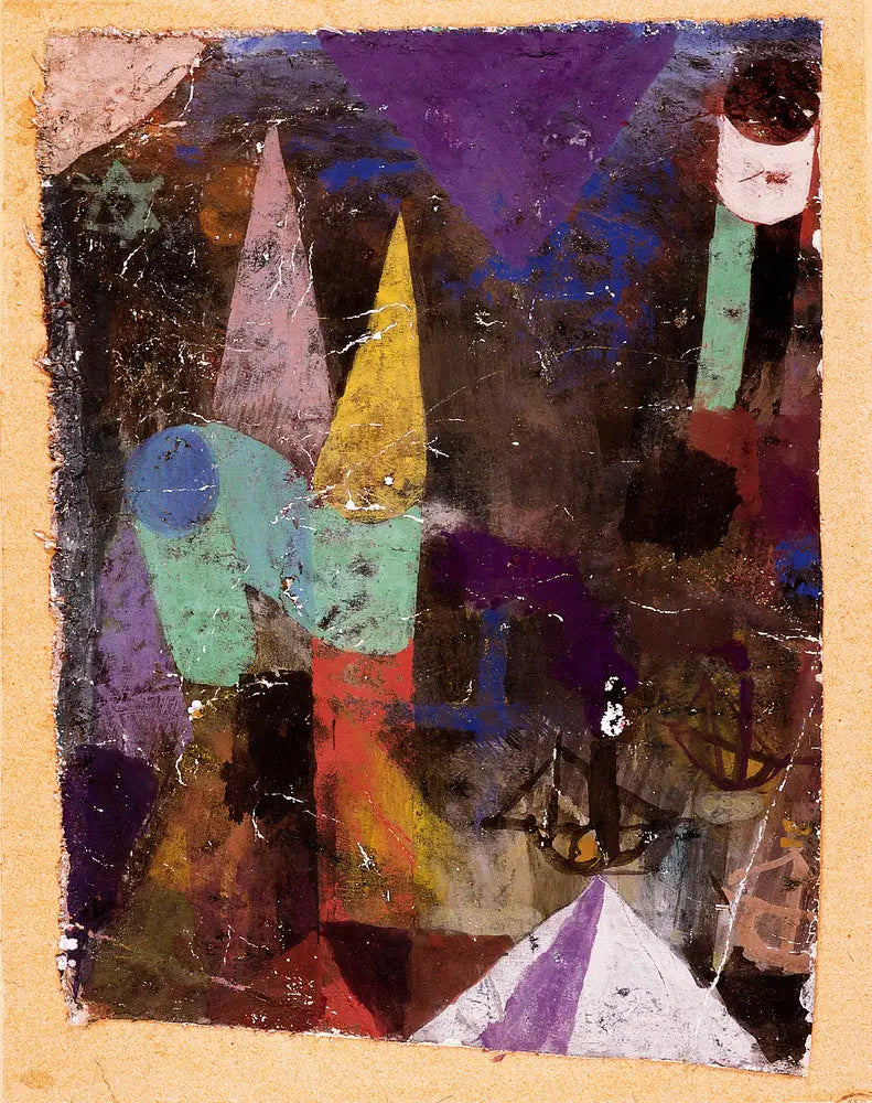 Hafenbild Nachts - Paul Klee - Alpha Reproduction