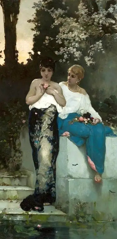 The Two Roman Women. - Wilhelm Kotarbiński