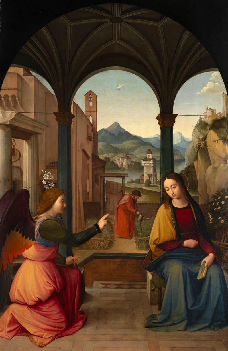 The Annunciation - Johann Friedrich Overbeck