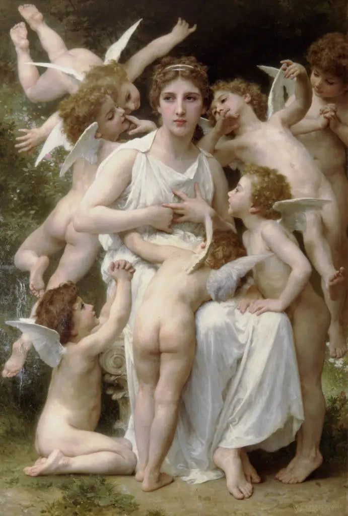 The Assault - Bouguereau