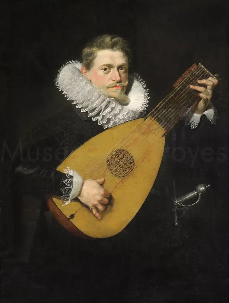 The Man with the Lute - Peter Paul Rubens