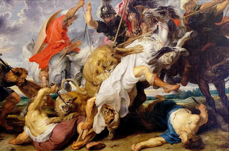 Lion Hunt - Peter Paul Rubens