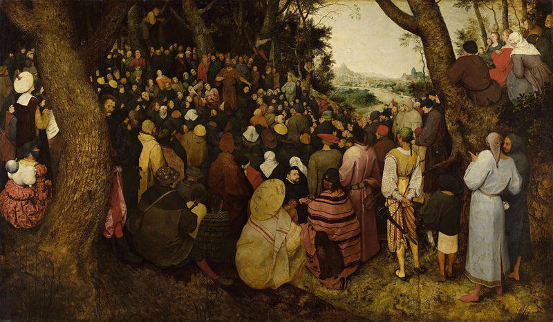 The Preaching of Saint John the Baptist - Pieter Brueghel the Elder