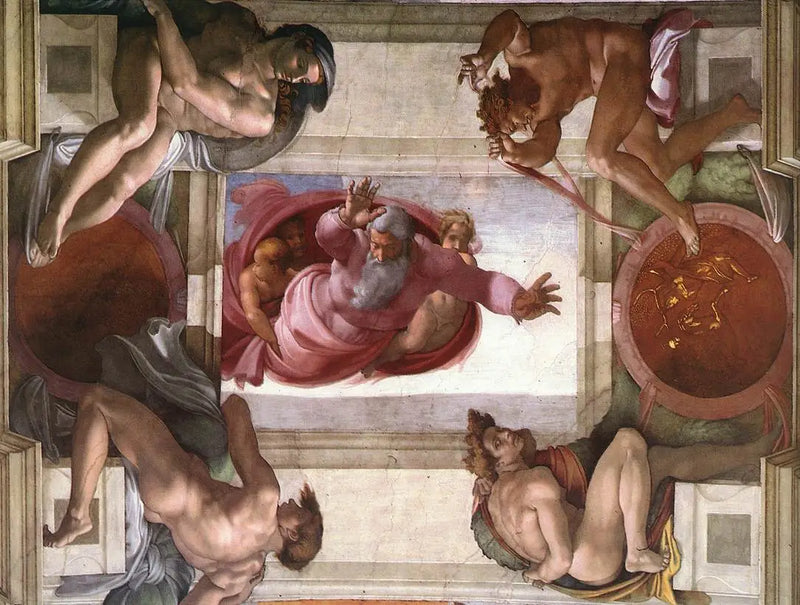 The Separation of Lands and Waters - Michelangelo