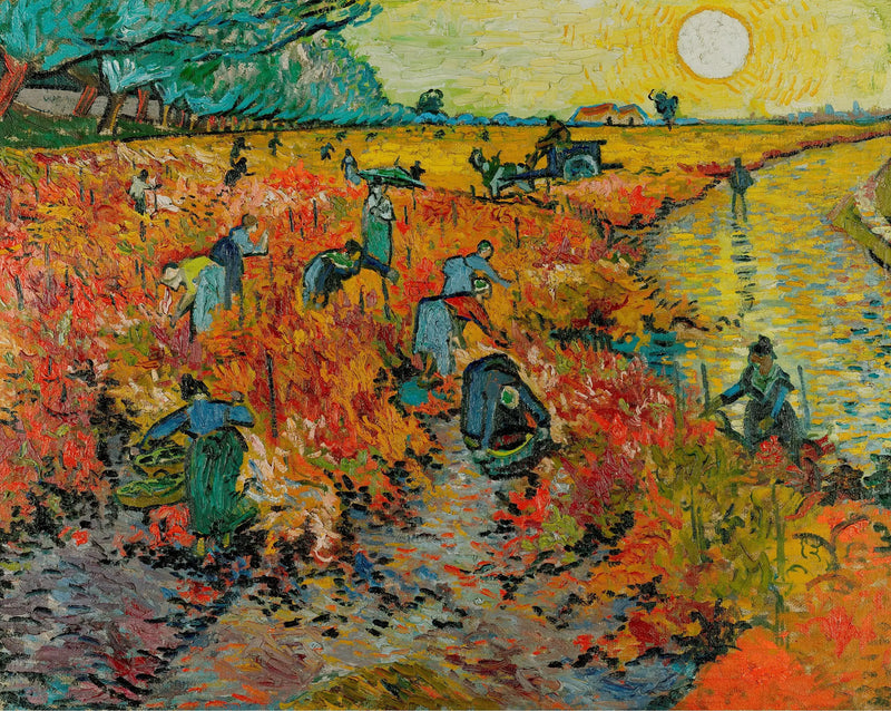 The Red Vineyard - Vincent van Gogh