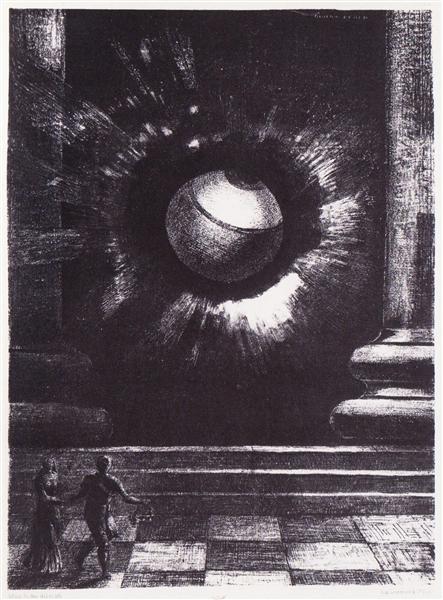 The Vision – Odilon Redon (circa 1895)