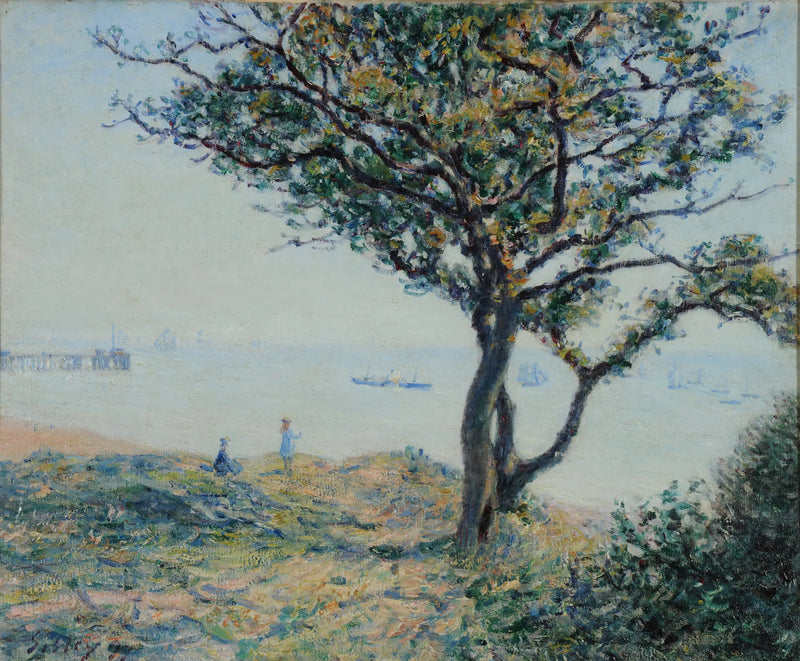 The Cardiff Bay - Alfred Sisley