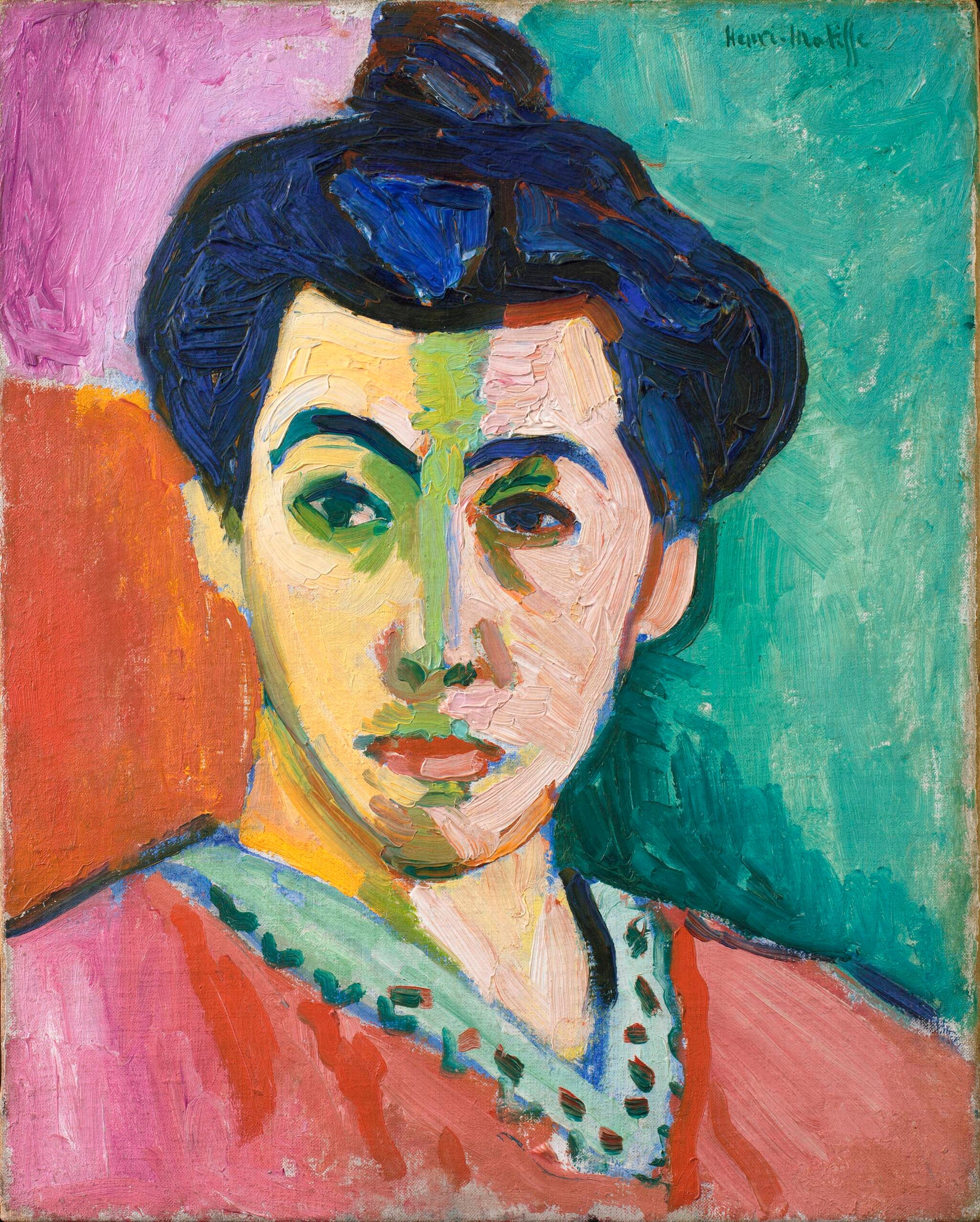 Reproduction du tableau « La Raie verte - Henri Matisse » par Alpha Reproduction en peinture à l’huile