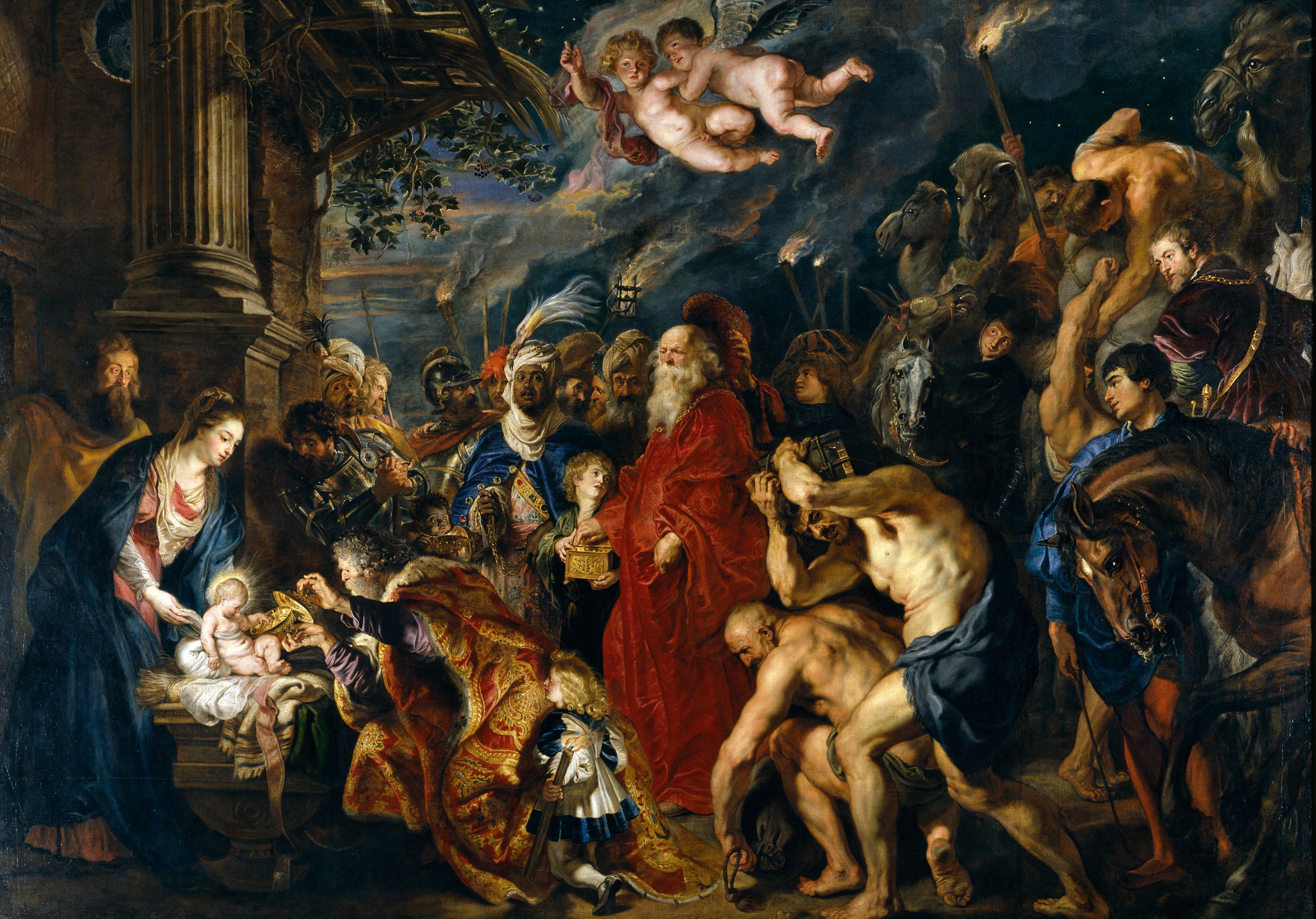 Adoration of the Magi - Peter Paul Rubens