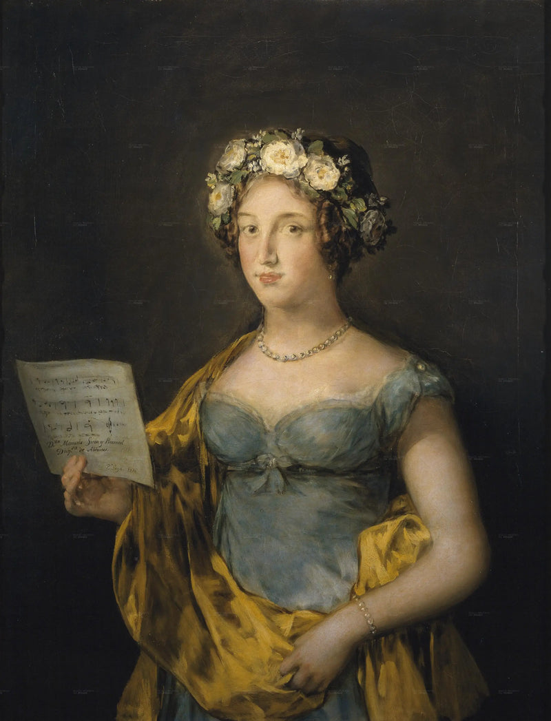The Duchess of Abrantes - Francisco de Goya