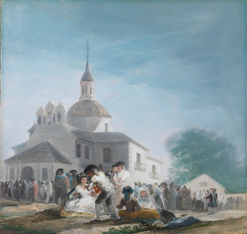 The Hermitage of Saint Isidore - Francisco de Goya