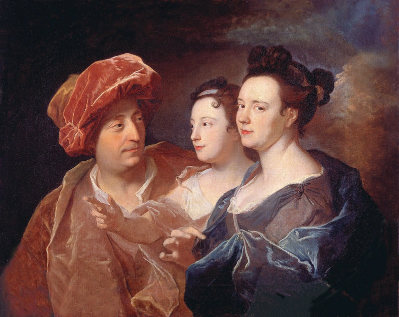 The Laffite Family - Hyacinthe Rigaud