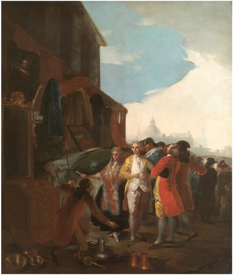 The Fair of Madrid - Francisco de Goya