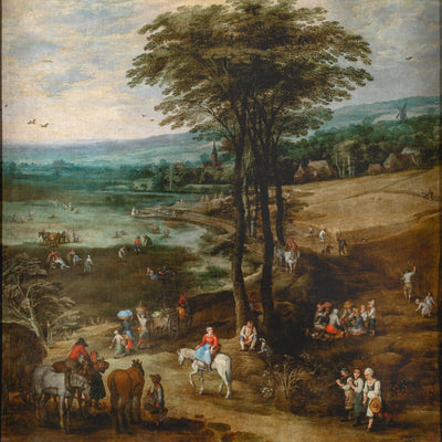 Le moisson - Jan Brueghel l'Ancien