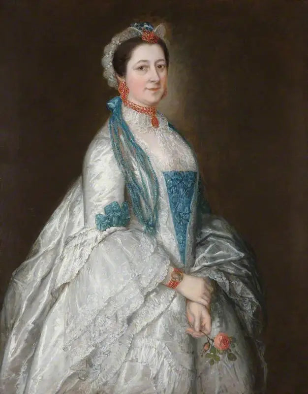 Lady Margaret Downing, wife of Sir Jacob Downing, 4th Baron - Thomas Gainsborough