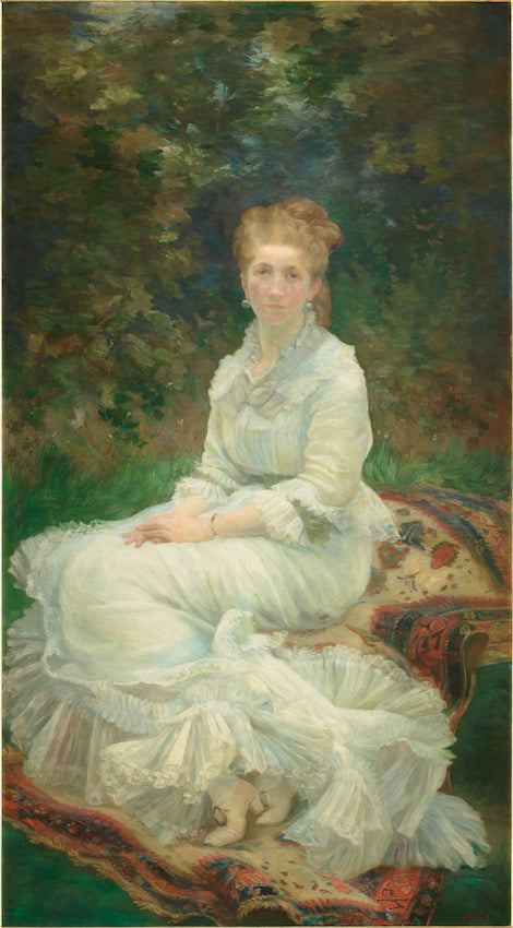 The Lady in White - Marie Bracquemond